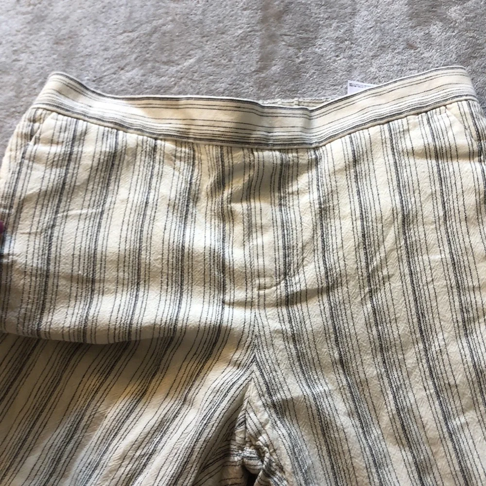 Banana republic Hayden cropped linen pants
